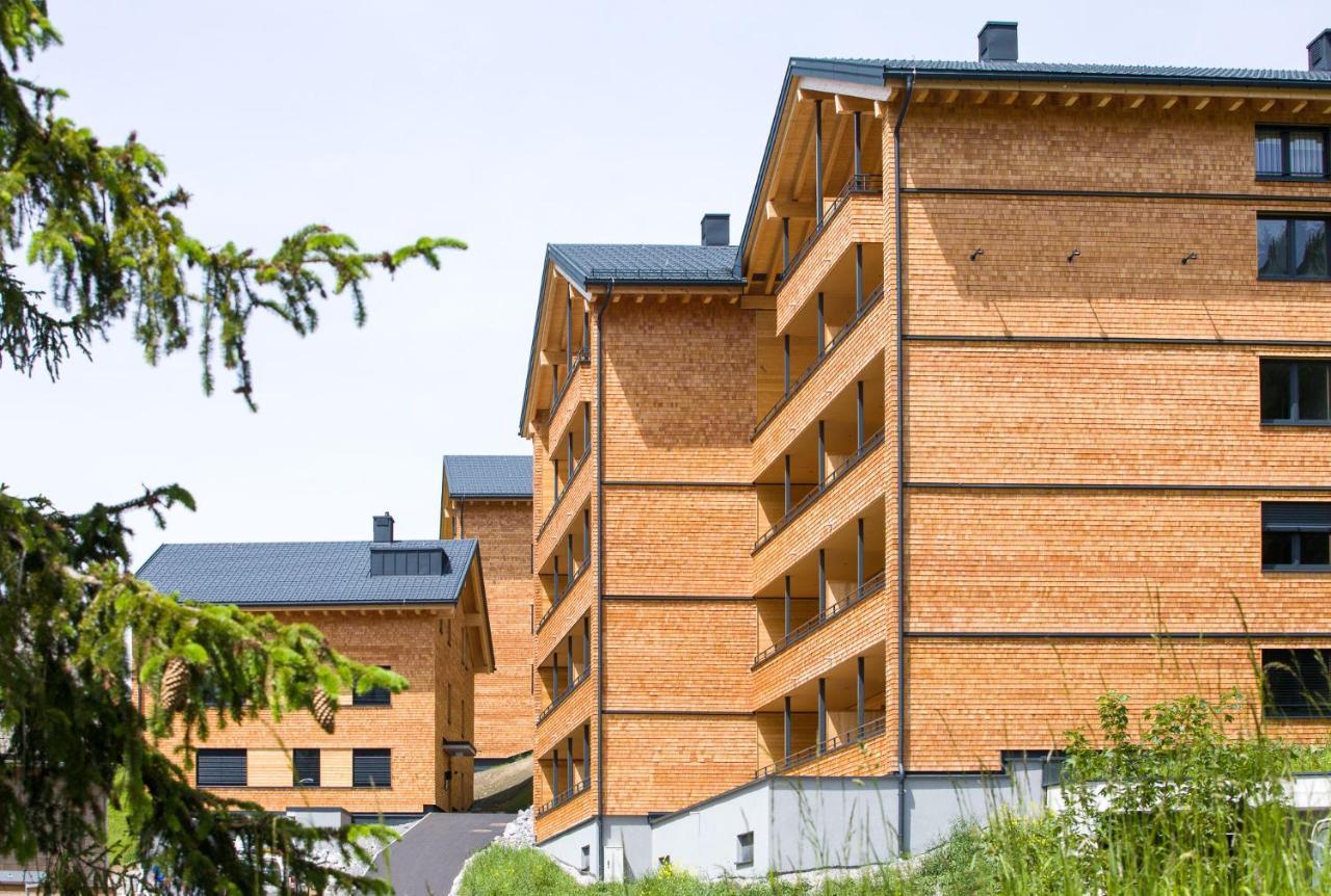 Alpenstolz Damuels Haus 1 - Stilvoll Urlauben In Den Bergen Lägenhet Exteriör bild
