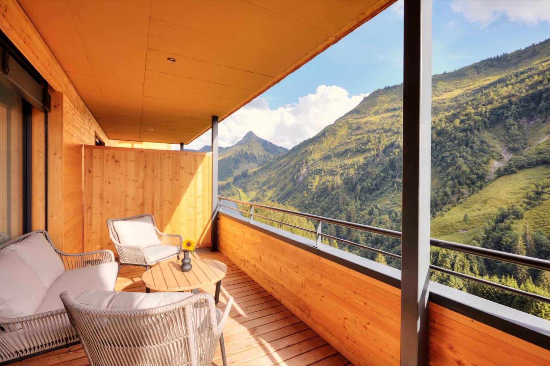 Alpenstolz Damuels Haus 1 - Stilvoll Urlauben In Den Bergen Lägenhet Exteriör bild